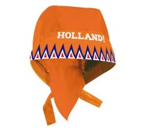 Oranje: Bandana Holland Puntjes Oranje RWB